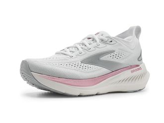 Brooks Glycerin 23 Womens Shoes White/Harbor Mist/Metallic : 11.5 B - Medium, Synthetic