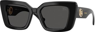 Burberry BE4476F Asian Fit 300187 Womens Sunglasses Black Size 51