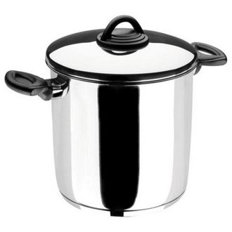 Lacor Olla De Acero Inoxidable De 28 Cm Con Tapa - 85129 Lacor