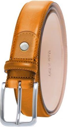 Ghurka Burnished handcrafted genuine leather belt in Tan at Nordstrom, Size 44