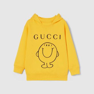 Gucci Kids - Cotton Sweatshirt, Size 10 years, Yellow, Ready-to-wear