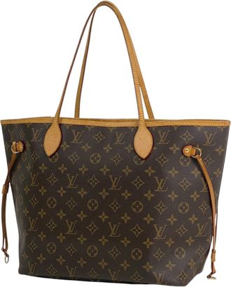 Louis Vuitton Brown Monogram Shoulder Bag Tote Bag (Pre-Owned)