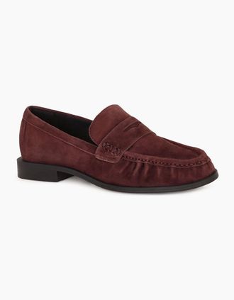 Clarks Womens Alixea Walk Womens Penny Loafers - Red - Size: 6