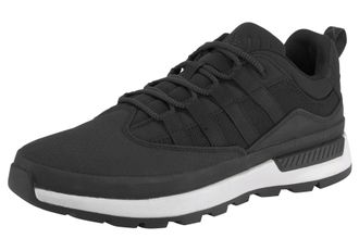 Timberland Sneaker TIMBERLAND EURO TREKKER LOW LACE UP SNEAKER, Herren, Gr. 41,5, schwarz, Textil, Schuhe Sneaker