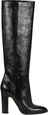 Dsquared2 Hoge Laarzen - Dames - Hoge Laarzen - Zwart - 37 EU - Leer - Schoenen