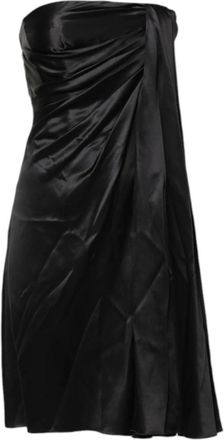 Dolce & Gabbana Strapless Sheath A-line Mini Jurk - Dames - Feestkleedjes - Zwart - XS - Kleedjes