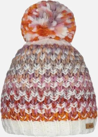 Barts Womens Barts Womens Nicole Knitted Lined Warm Winter Beanie Bobble Hat - Purple - Size: ONE size