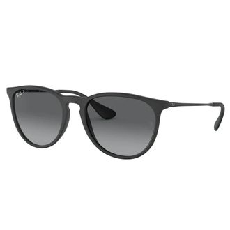 Ray-Ban Gepolariseerde ronde zonnebril Erika-model - unisex - Zonnebrillen - Zwart - 54 MM - Accessoires