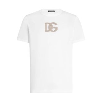 Dolce & Gabbana Heren, Tops, Wit, Maat: XL Katoen