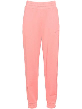 Moncler Pantaloni sportivi con logo goffrato - Rosa