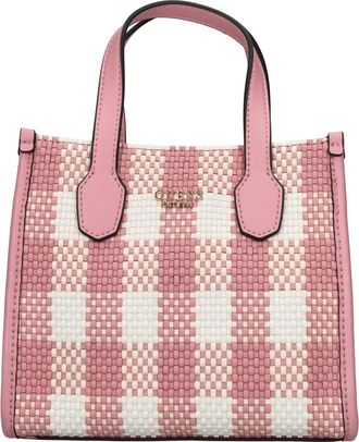 Guess Tassen, Dames, Roze, ONE Size, Leer, Tote Bag