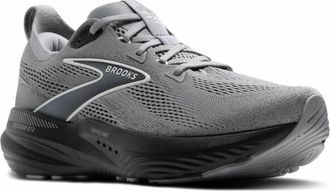 Brooks Mens Glycerin 22 Running Sneakers In Primer Gray/ebony/bluewash