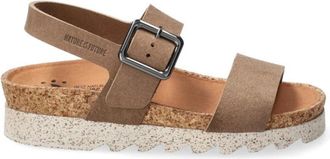 Mephisto Brede ergonomische sandalen met gespsluiting - Dames - Sandalen - Bruin - 42 EU - Schoenen