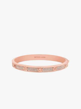 Michael Kors Pav&eacute; Logo Stud Bangle