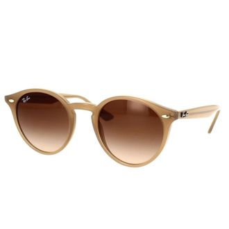 Ray-Ban Ronde Zonnebril - unisex - Zonnebrillen - Bruin - 49 MM - Accessoires