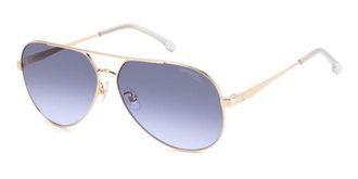 Carrera Blue Gradient Pilot Ladies Sunglasses CARRERA 3005/S 0LKS/GB 63