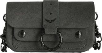 Zadig&Voltaire Dames, Tassen, Grijs, Maat: ONE Size Su&egrave;de