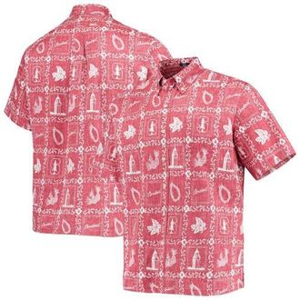 Reyn Spooner Mens Reyn Spooner Cardinal Stanford Cardinal Classic Button-Down Shirt at Nordstrom, Size Xxx-Large