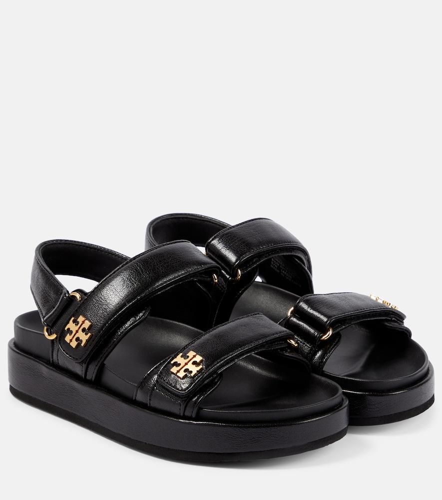 Tory Burch Kira leather platform sandals from on Stylight