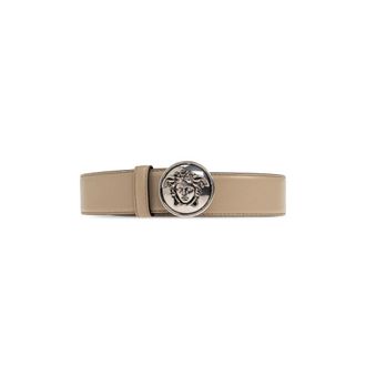Versace Dames, Accessoires, Beige, Maat: 85 CM Leer