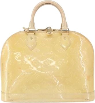 Louis Vuitton Pre-owned Handbags, female, Beige, Size: ONE SIZE Pre-owned Canvas Handbag