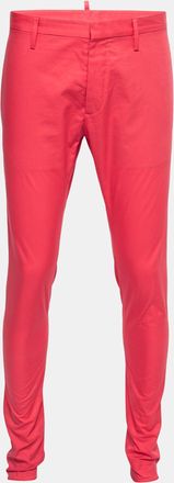 Dsquared2 Coral Pink Cotton Trousers M