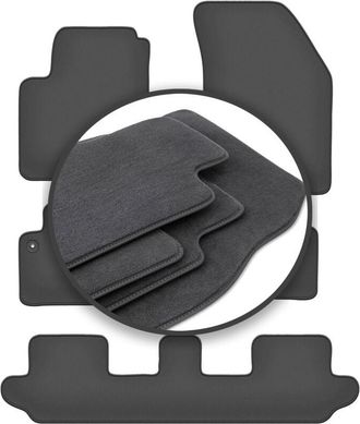 OEM Alfombrillas Premium Para Volvo Xc90 I Suv 7 Plazas (2002-2014)