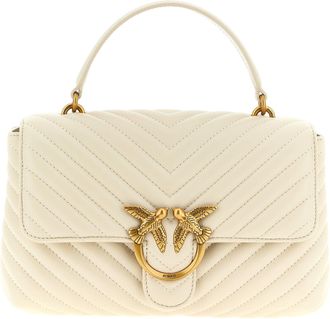 Pinko Classic Love Bag Puff Borse A Mano Beige-Donna