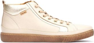 Pikolinos Off-White Damessneaker - Lanzarote - Dames - Sneakers - Wit - 39 EU - Schoenen