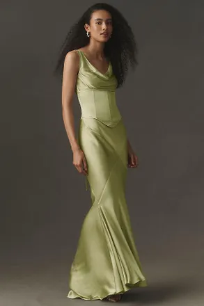 Mare Mare Tyler Corset Satin Slip Dress