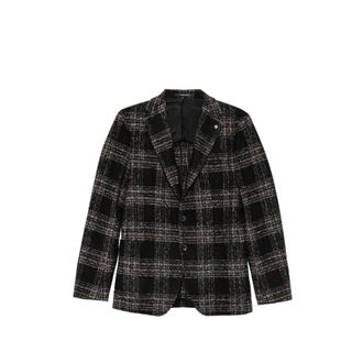 Tagliatore Check-pattern Single-breasted Blazer