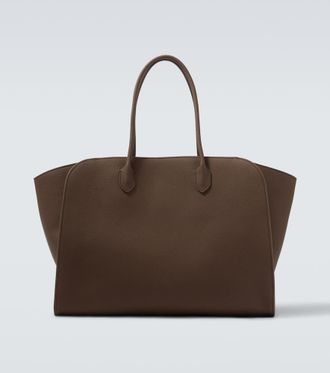The Row Marlo leather tote bag