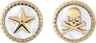 Philipp Plein Pj2Ea07Eu Oorbellen - Dames - Accessoires - Geel - Maat: ONE Size