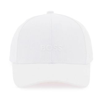 HUGO BOSS Gorra de b&eacute;isbol con logo bordado - Accessories - Hombre - Blanco - ONE SIZE