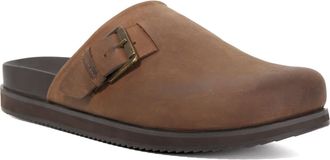 Dune London Mens Baldwin Slip On Clogs Size UK 10 Casual Shoes Brown