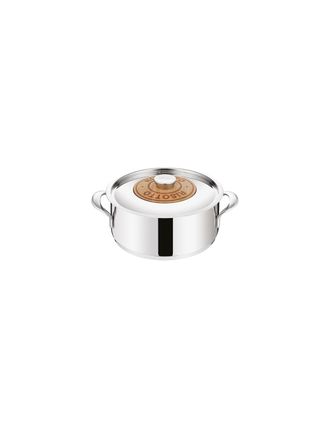 Lagostina Olla De Acero Inoxidable De 24 Cm Con Tapa. - 011204032424 - Lagostina