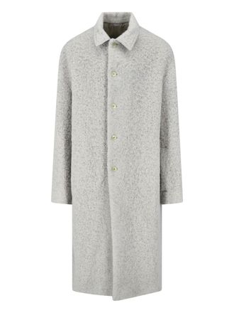 Rick Owens Cappotto In Misto Alpaca