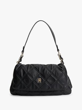 Tommy Hilfiger Quilted TH Monogram Shoulder Bag