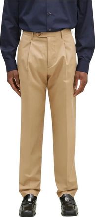 Paul Smith Tapered Broeken - Heren - Chinos - Beige - W34 - Katoen - Broeken