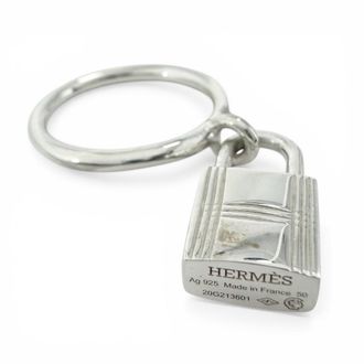 Herm&egrave;s Silver Silver 925 Band Ring (Pre-Owned)