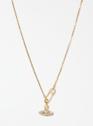 Vivienne Westwood Womens Lucrece crystal pendant necklace