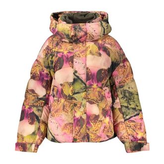 Desigual Orchid Lacroix Padded Jacket - Dames - Jassen - Roze - Maat: S Leer