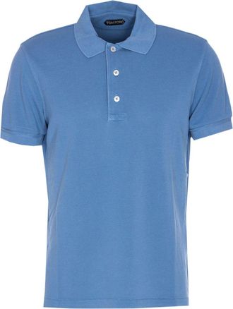 Tom Ford Mens T-Shirts And Polos Clear Blue