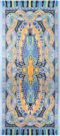 Etro Foulard con stampa paisley - Blu