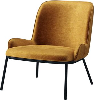 Moloo retro de terciopelo mostaza