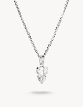 Thomas Sabo Collana bianca in argento