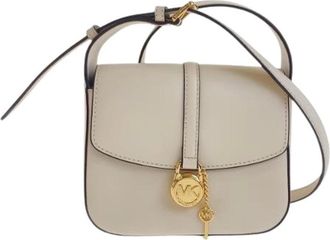 Michael Kors Pre-owned Cross Body Bags, female, White, Size: ONE SIZE Pre-owned Lyra Leather Shoulder Bag