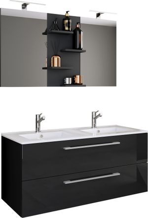 ebuy24 Lavabo De 3 Piezas Budasi Sp 128x112x46 - Vcm