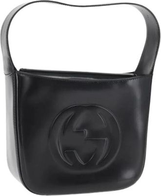 Gucci Pre-owned Shoulder Bags, female, Black, Size: ONE SIZE Pre-owned Vintage Shoulder Bag