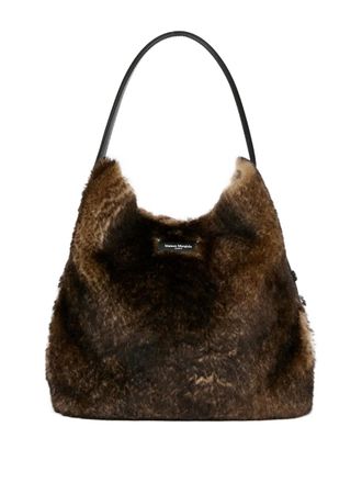 Maison Margiela Dress-Age shoulder bag - unisex - Calf Hair - One Size - Brown